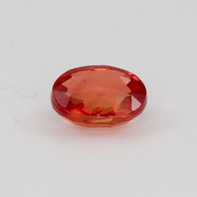 Natural Padparadscha Sapphire  0.57 Carats Real Sunset Color Ethically Sourced from Sri Lanka