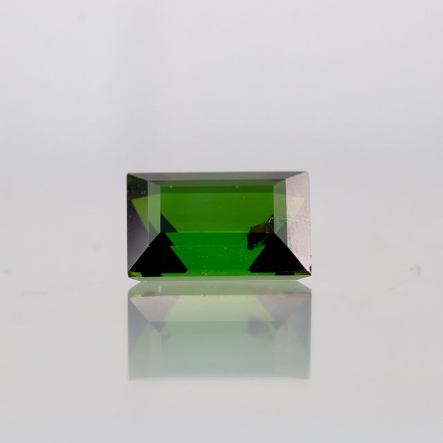 Natural  Green Tourmaline 8.60ct Cut Rectangular Gemstone