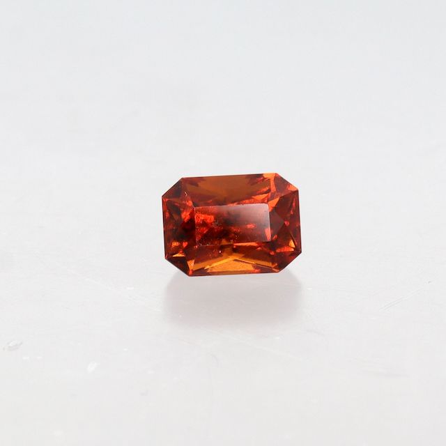 Natural Hessonite Garnet 2.95 Ct – Unheated Vivid Orange-Red Gemstone from Sri Lanka