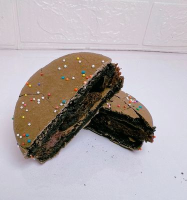 Jumbo Cosmic Brownie Macaron