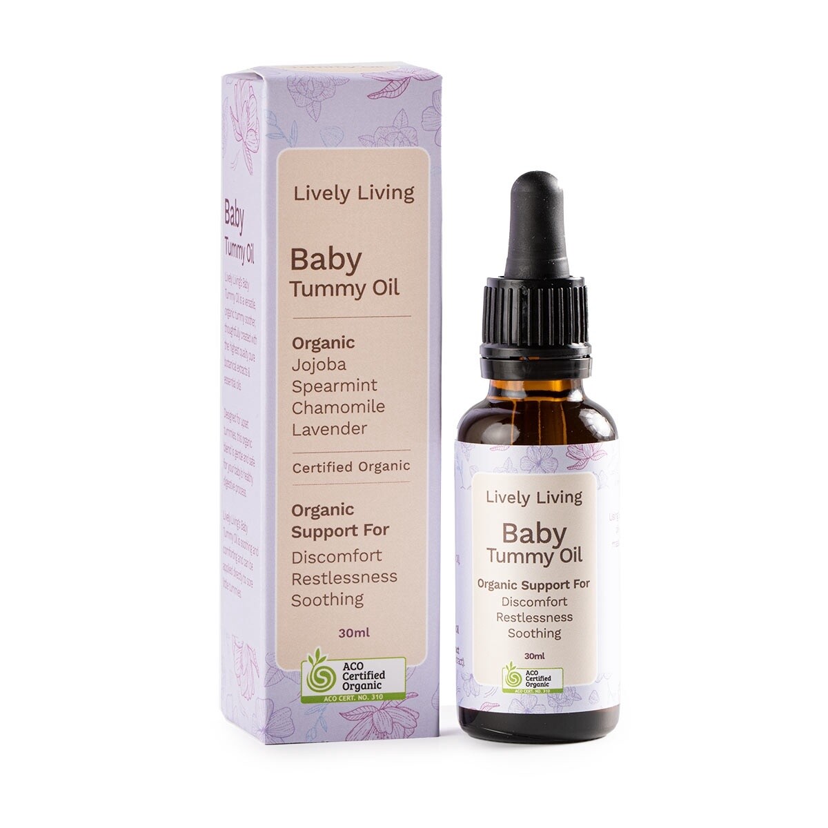 Organic Baby Tummy Oil 30ml