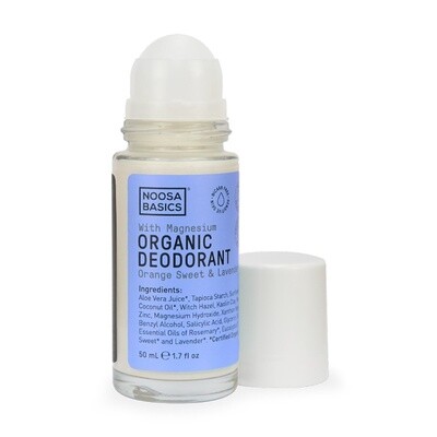 Organic Roll-On Deodorant 50ml - Various