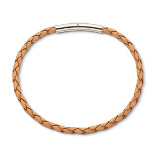 Bracelet - Brown Leather 19cm