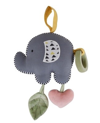 Elephant Vibrating Toy with Rubber Teether