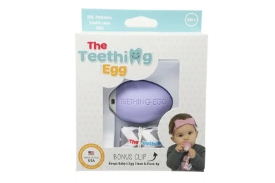 The Teething Eggs - Lavender 3m+