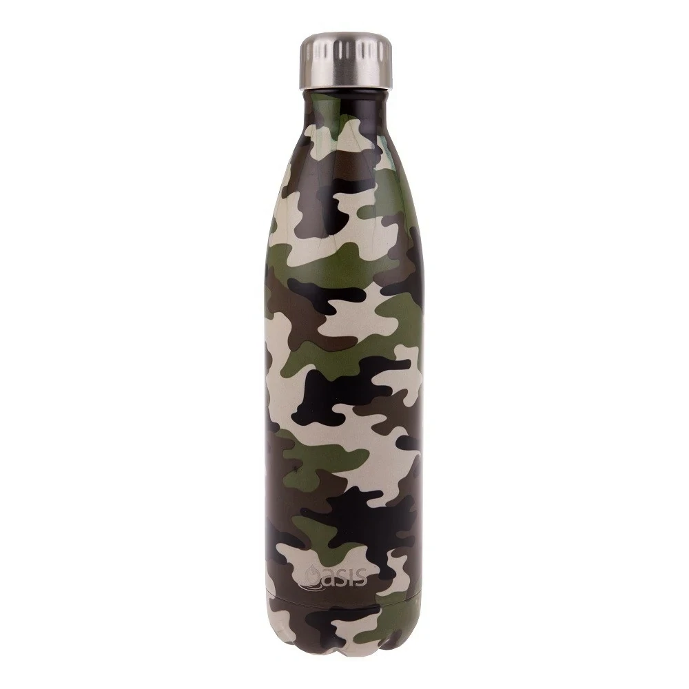 S/S Insulated Drink 750ml - Camo Green