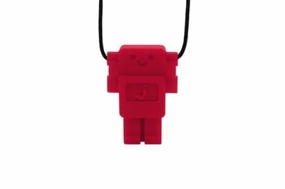 Robot Pendant - Scarlet Red