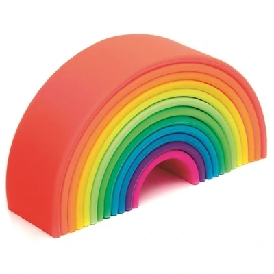 Rainbow Teether 12pc - Neon