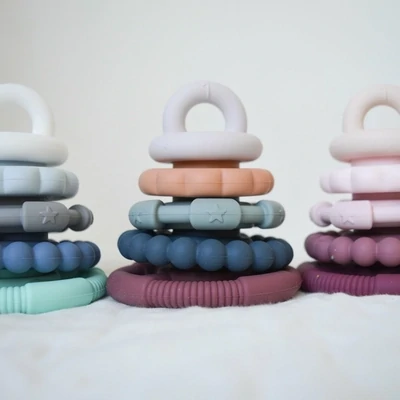 Rainbow Stacker & Teether Toy - Various
