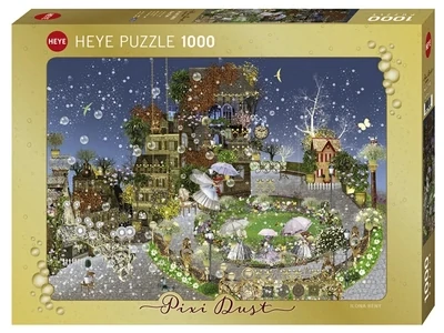 Jigsaw 1000pc Pixie Dust - Fairy Park