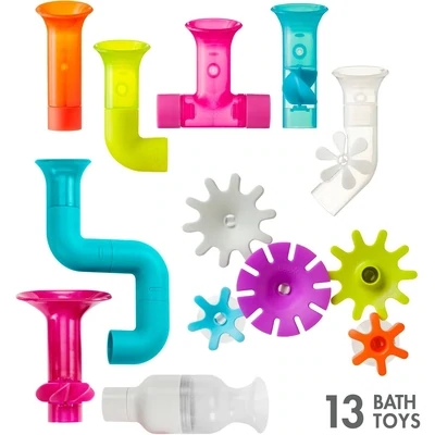Pipes & Tubes & Cogs - Bath Toy Bundle