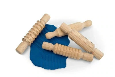 Pattern Rolling Pins Set of 4