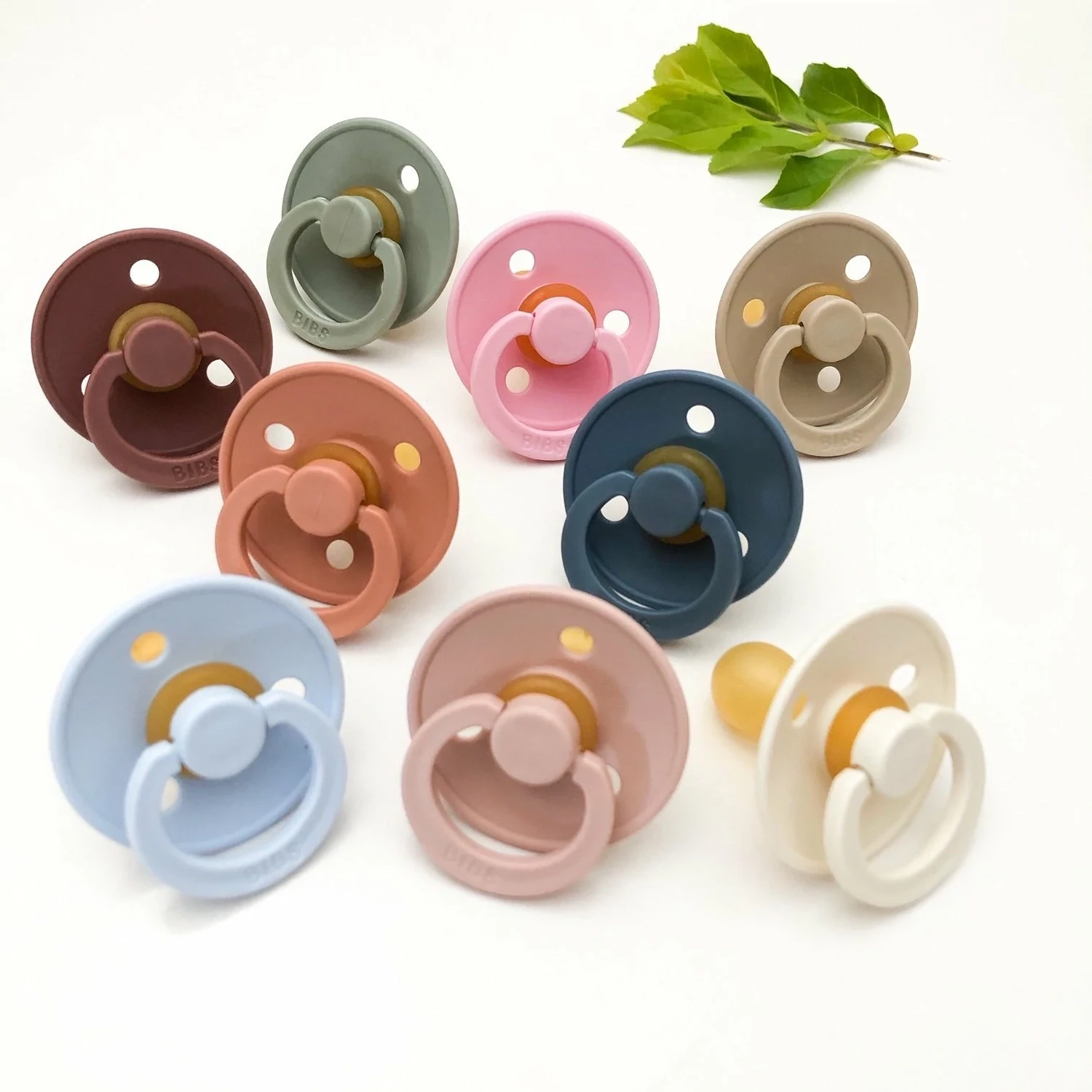 Colour Collection Round Pacifier - 2 Pack - Various