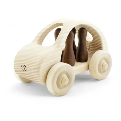 Large Wooden Toy Car - 4 Passenger - Morgan