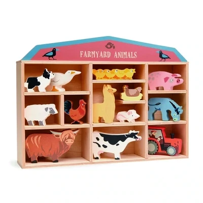 Farmyard Animals Set - Display & Animals