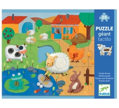 Giant Puzzle 20pc - Tactile Farm