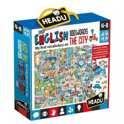 Easy English 100 Words - The City