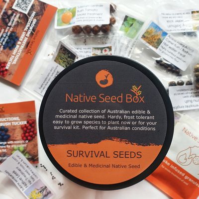Survival Seeds In Tin