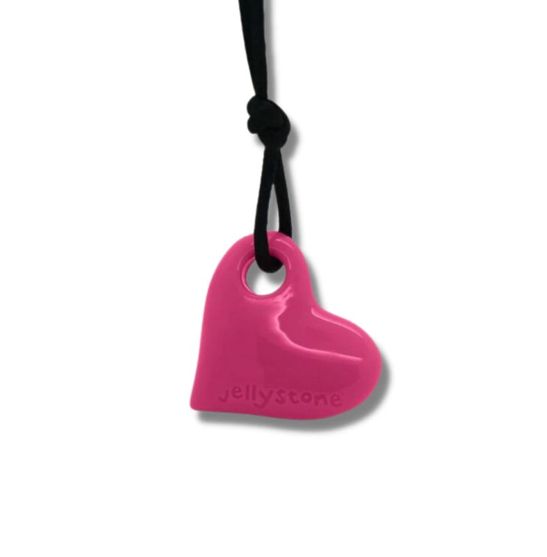 Junior Heart Pendant - Watermelon Pink