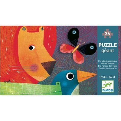 Giant Puzzle 36pc - Animal Parade