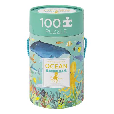Jigsaw 100pc - 36 Animals - Ocean Animals