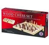 Wood Chess Set 15"