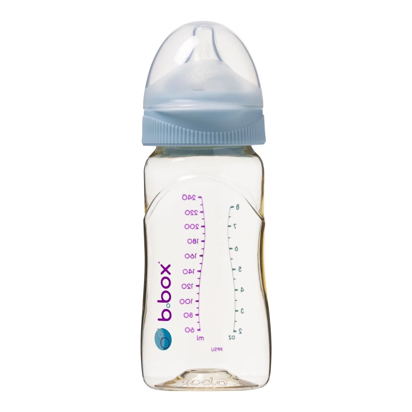 Baby Bottle - Various Sizes & Colours, Colour: Lullaby Blue, Size: 180ml