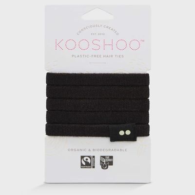 Plastic Free Biodegradable Hair Ties 5pk