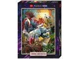 Jigsaw 1000pc Fauna Fantasies - Elephantaisy