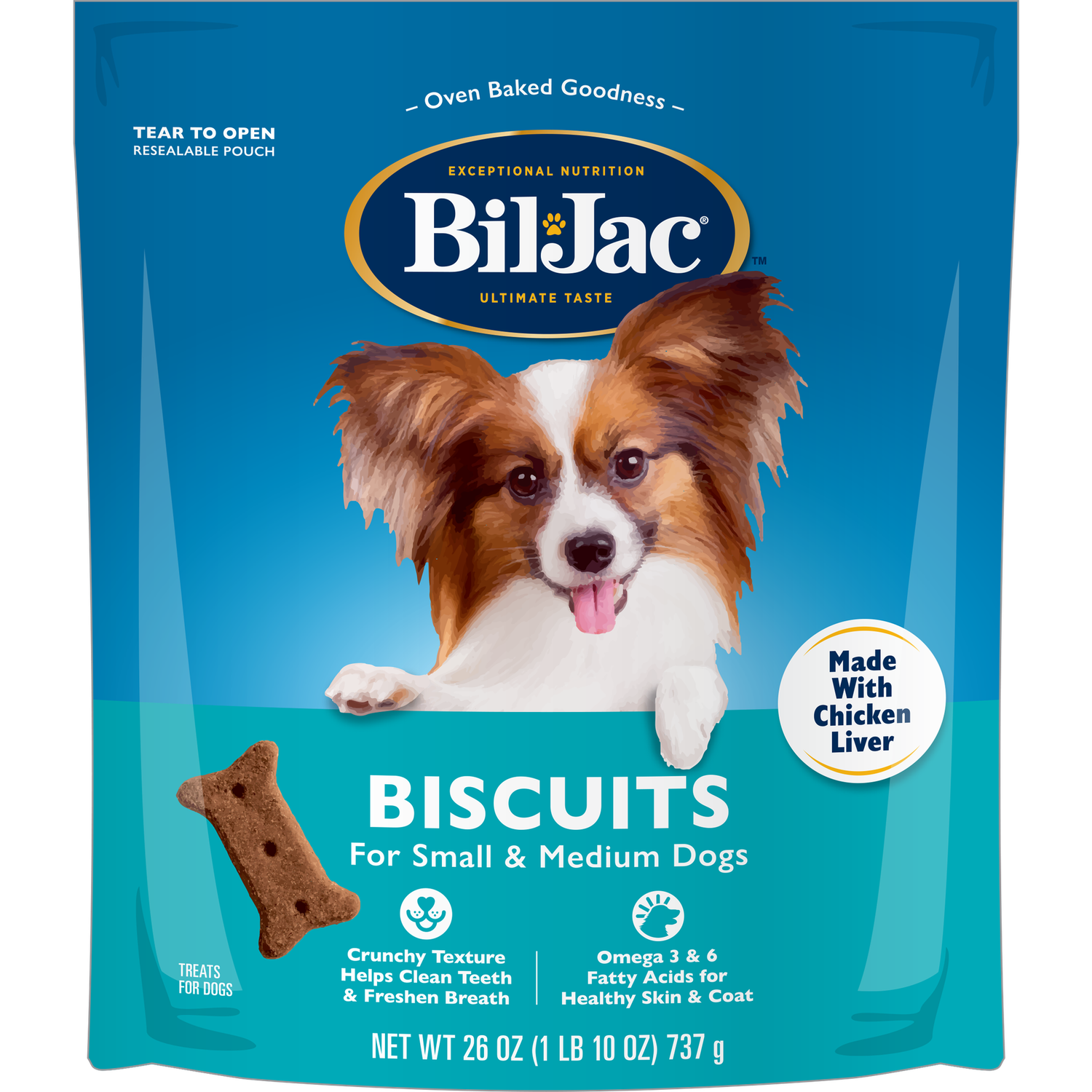BJ Biskets 4lb Med Prepack