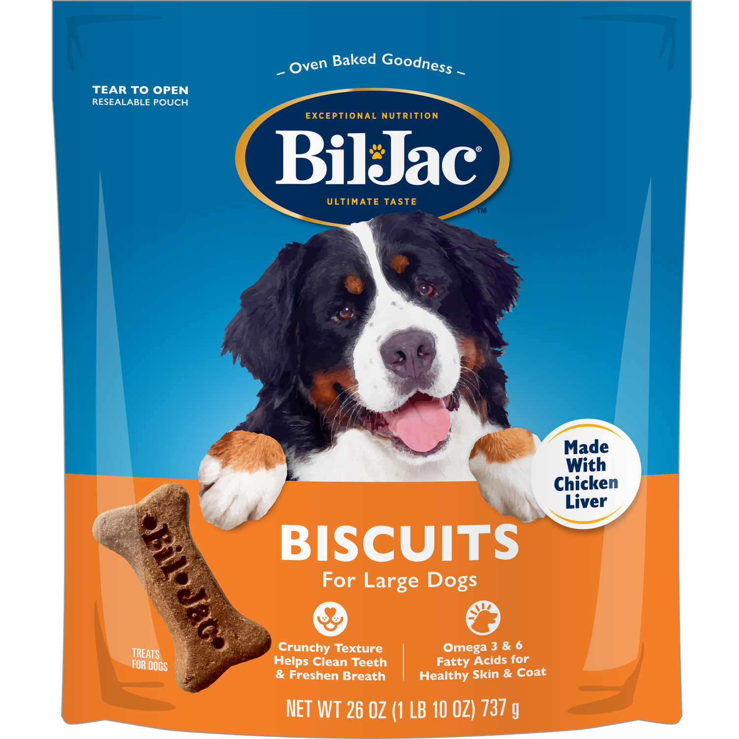 BJ Biskets 4lb Lg Prepack