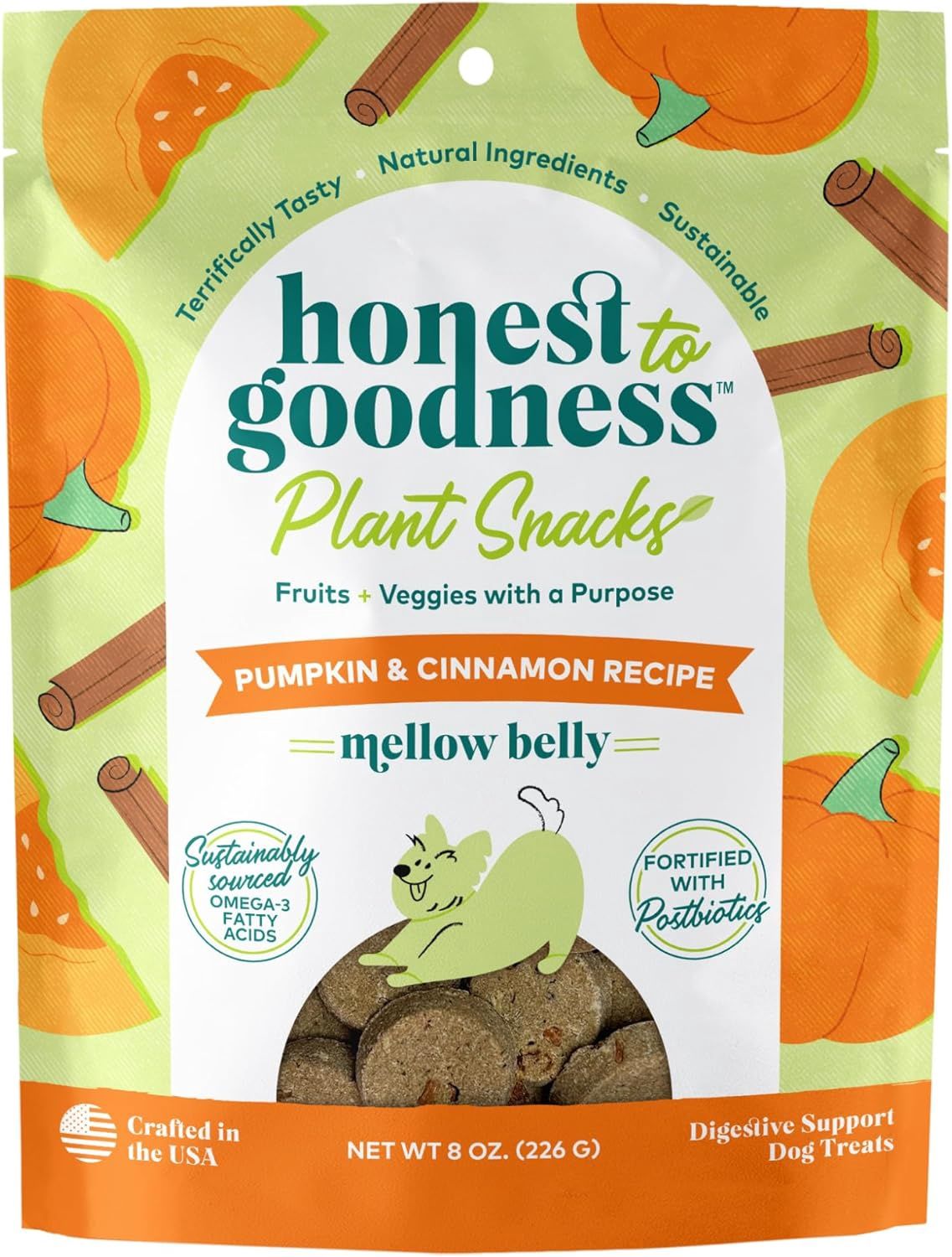 Treat Honest to Goodness Mellow Belly Digestive 8oz