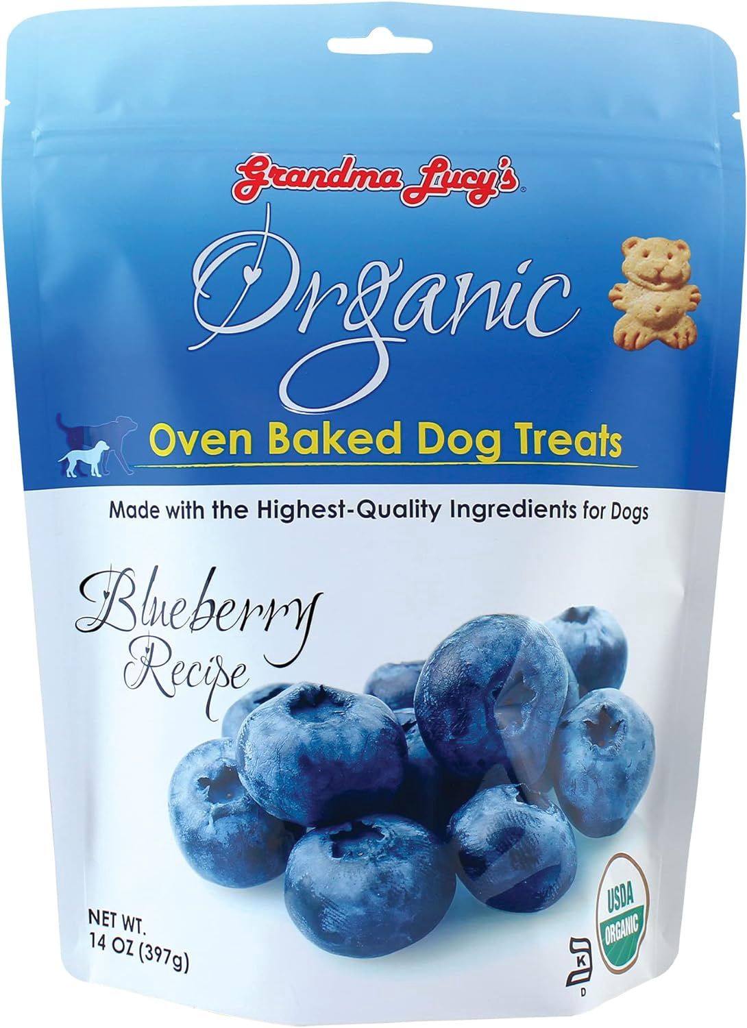 Treat Dog Baked Blueberry 14oz