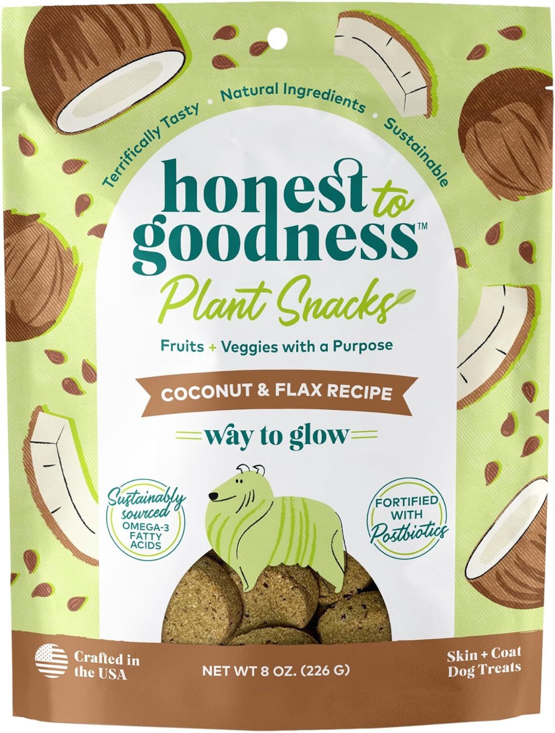 Treat Honest to Goodness Way to Glow Skin &amp; Coat 8oz