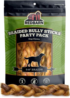 Treat Bully Stick Braid 5in