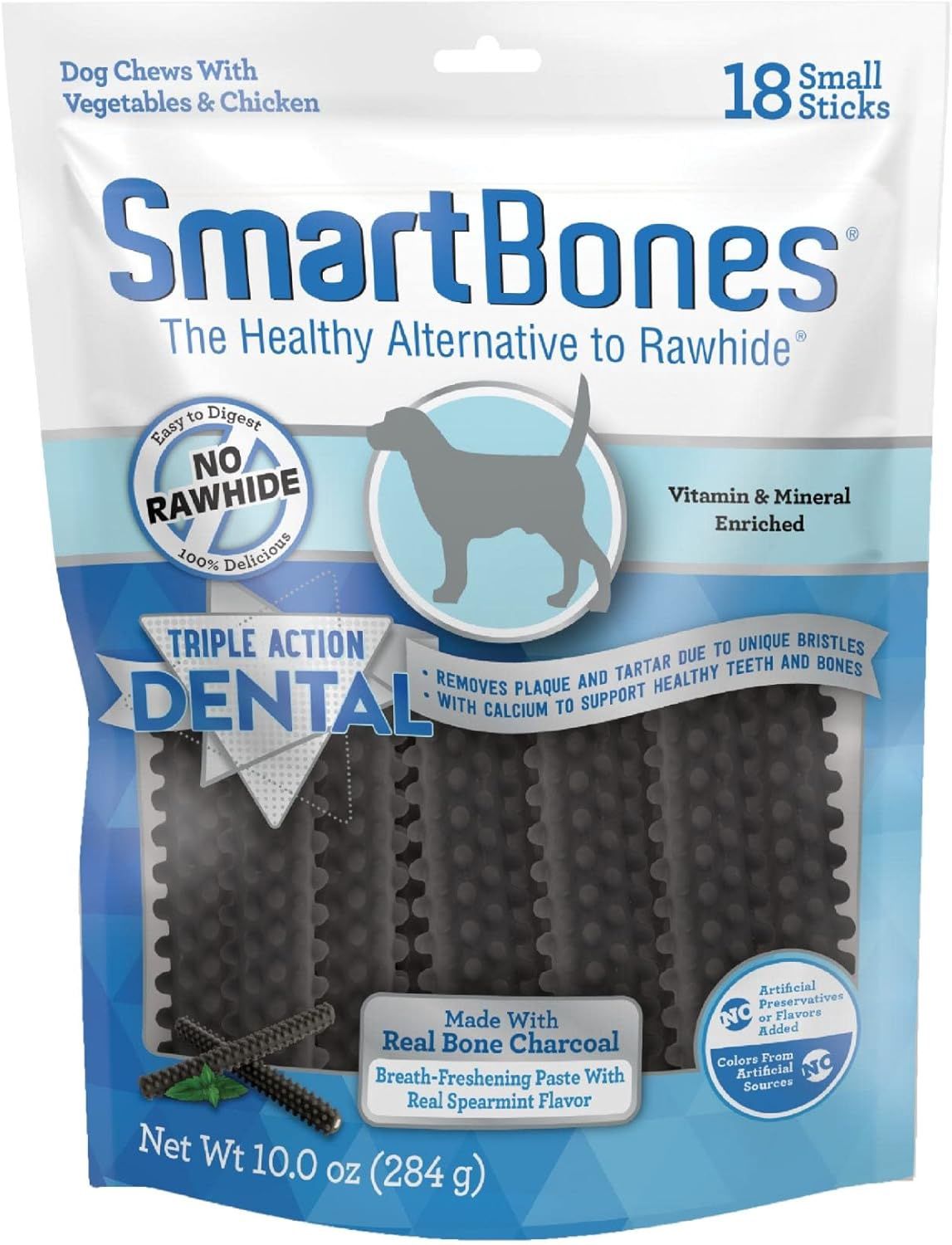 SB Dental Stick w/Charcoal 18pk
