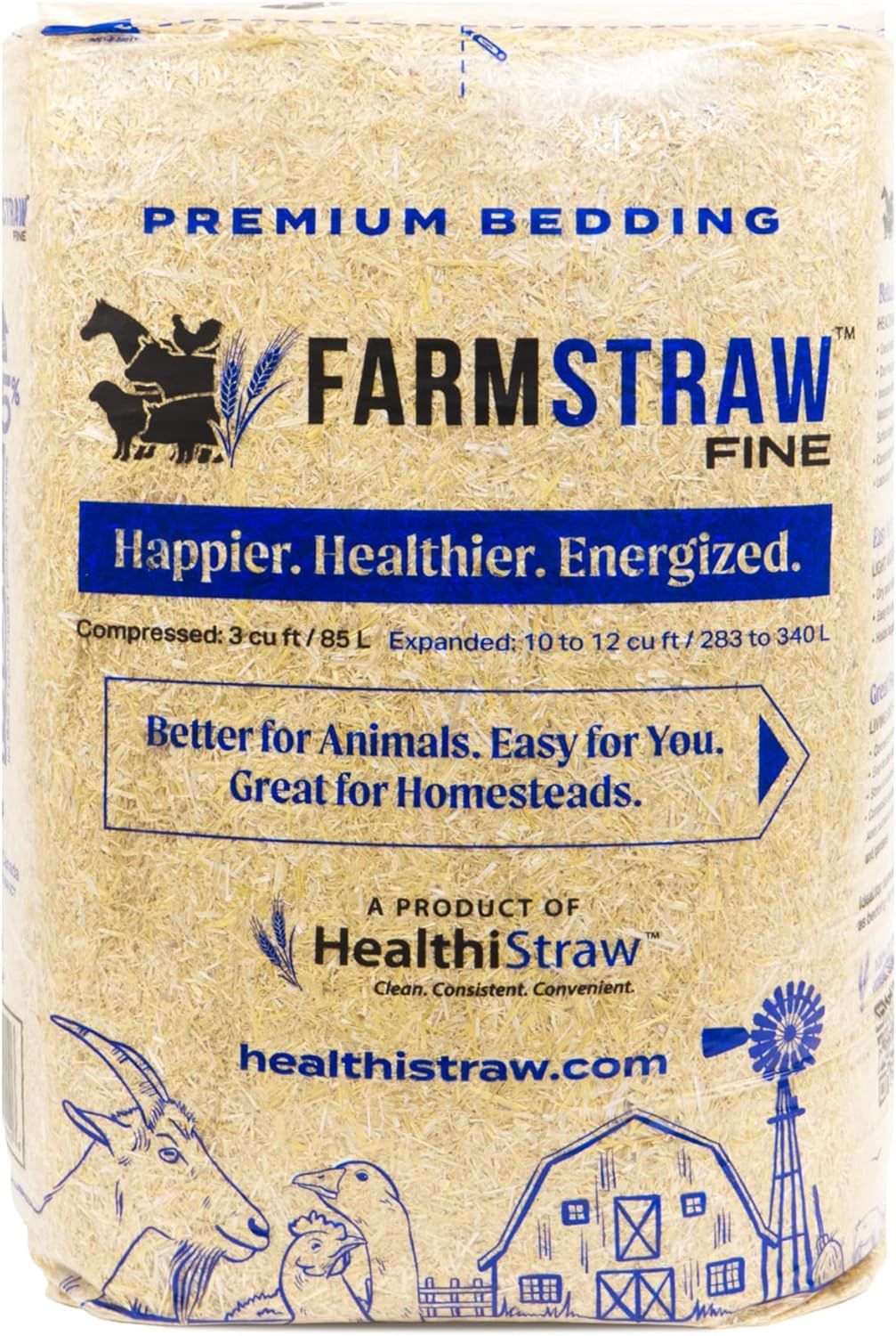 Straw Boss Farm Straw Bedding 26lb