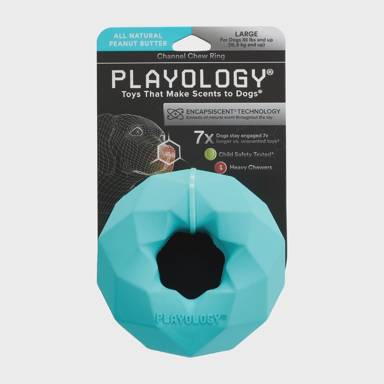 Toy Playology Channel Chew Ring Lg