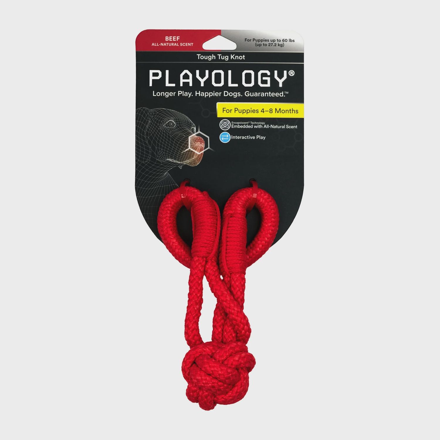 Toy Playology Sensory Knot Pup Lg
