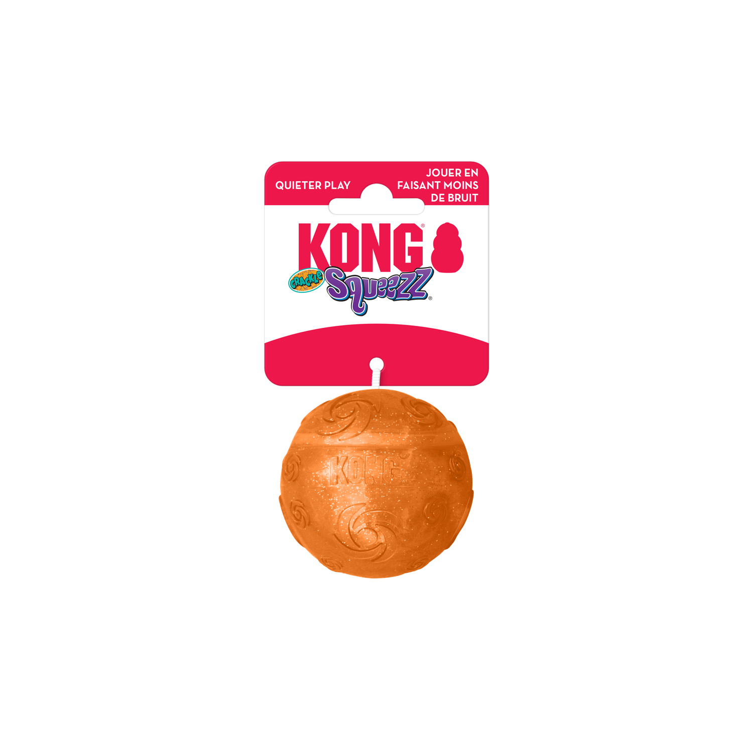 Toy Kong Squeez Ball Crackle Lg