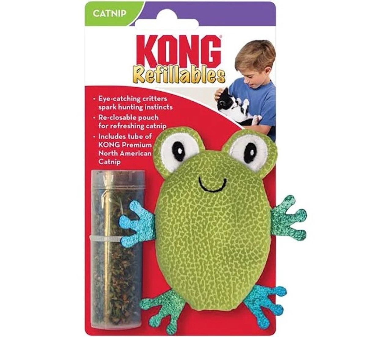 Toy Kong Cat Nip Toad