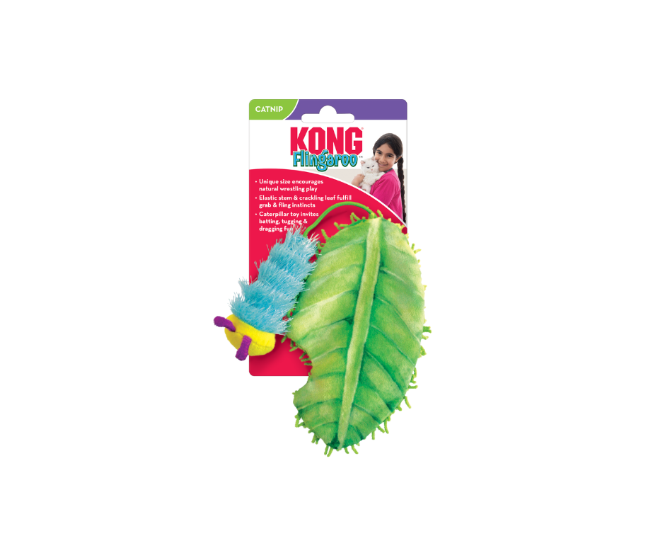 Toy Kong Cat Fling Caterpillar