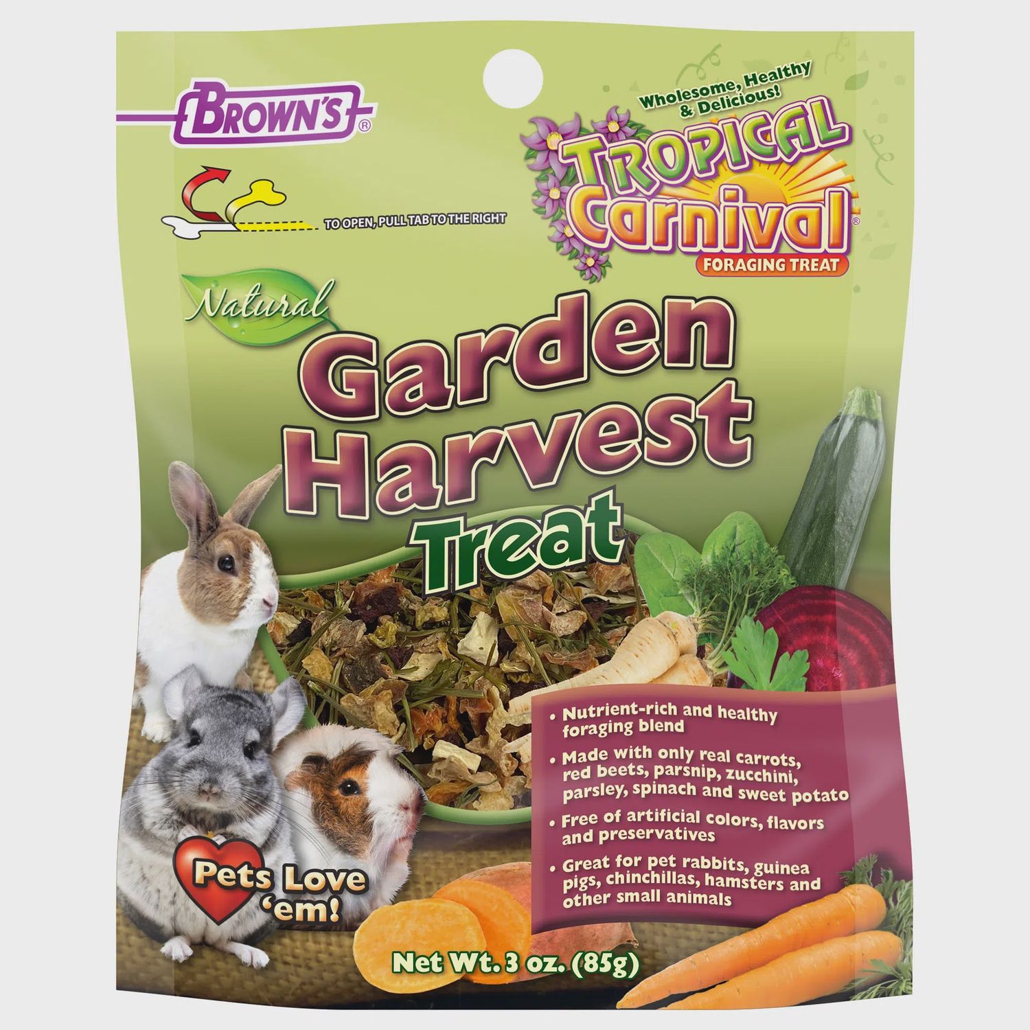 Treat Tropical Carnival Garden Harvest 3oz
