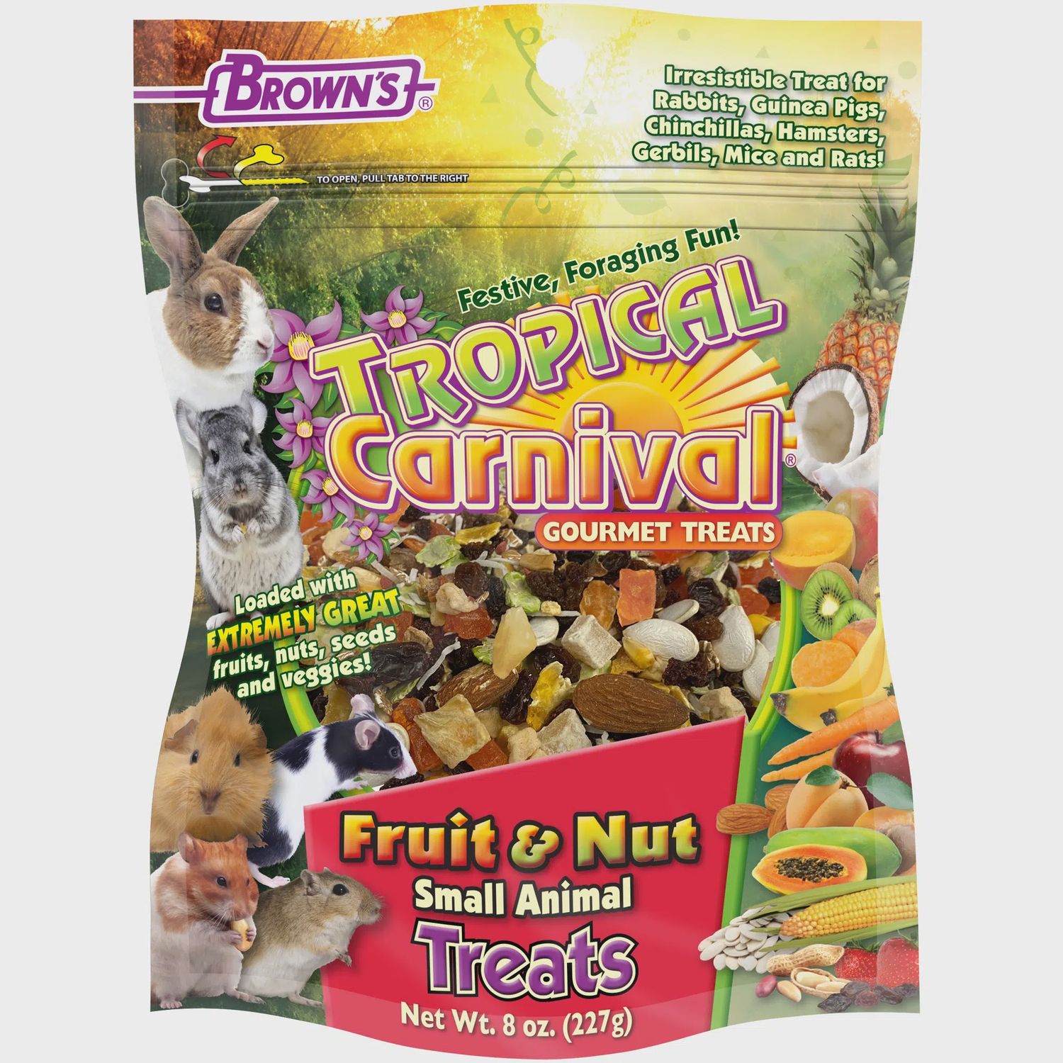 Treat Tropical Carnival Fruit &amp; Nut 8oz