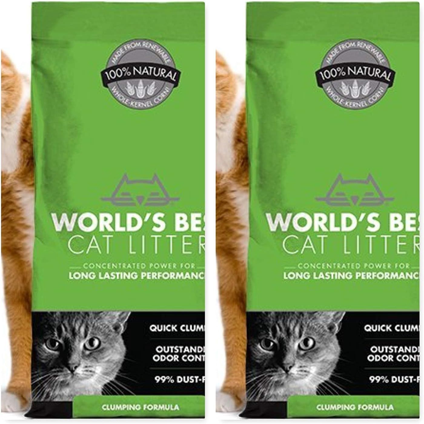 Litter World&#39;s Best Green 8lb