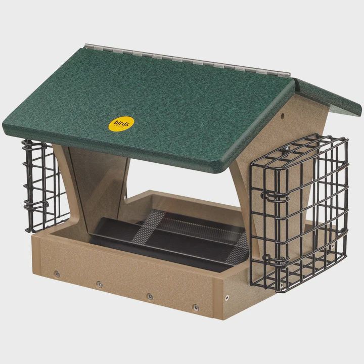 BF Bkyd 4qt Hopper with 2 suet