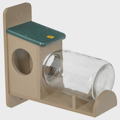 BF Bkyd Squirrel Jar Feeder