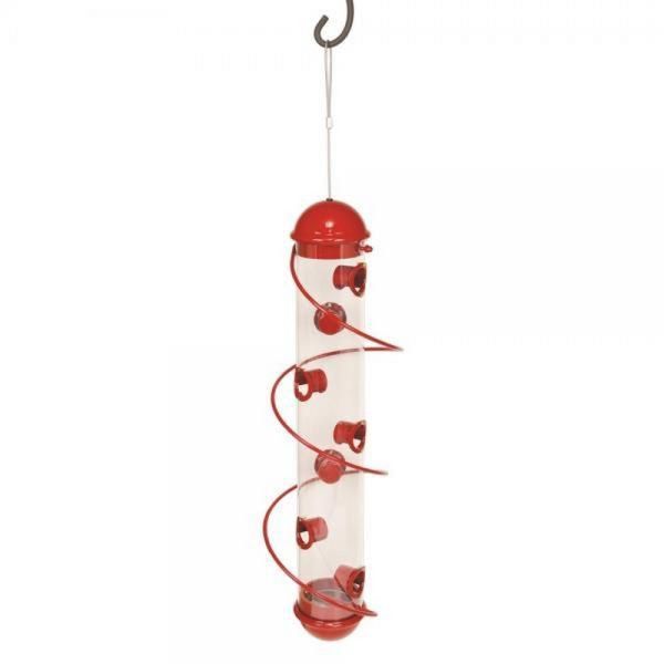 BF Spiral Sunflower 17&quot; Red