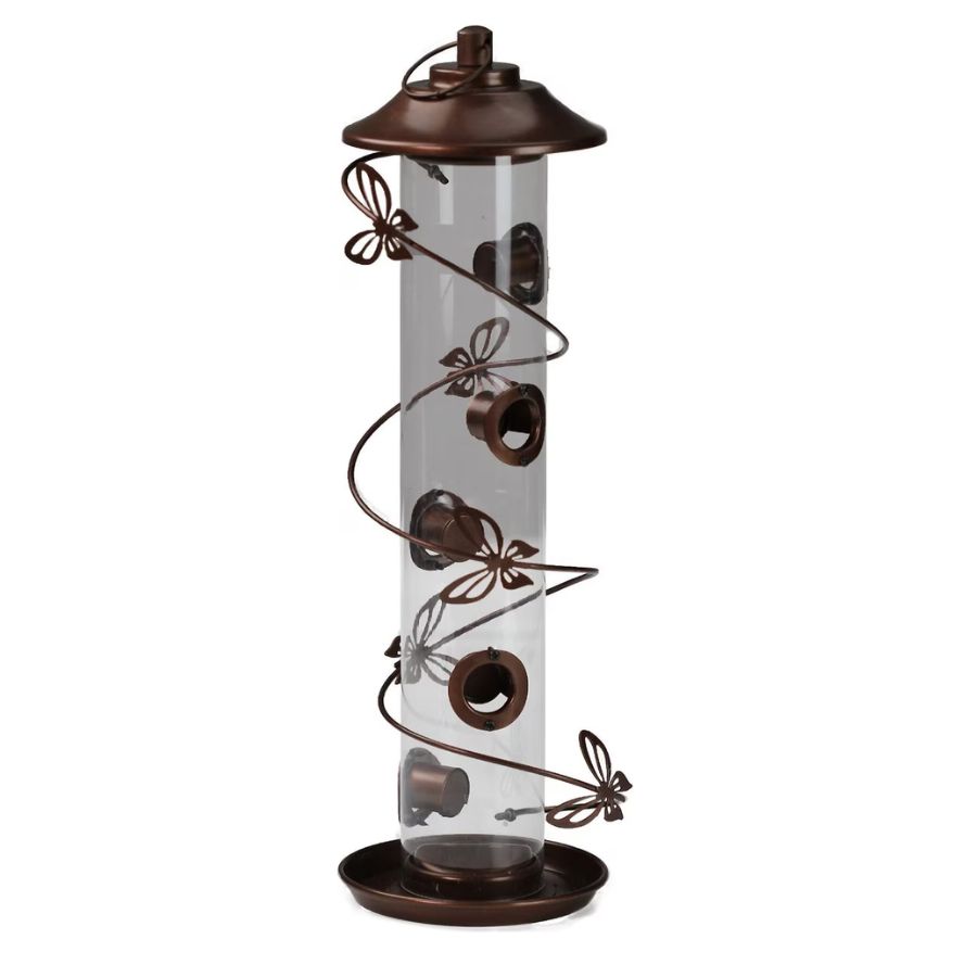 BF Butterfly Swirl Tube Feeder