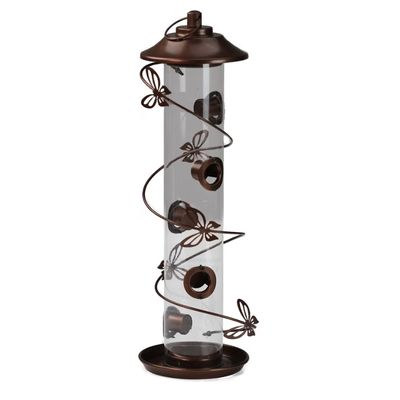 BF Butterfly Swirl Tube Feeder